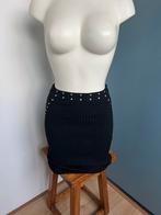 Wolford zwarte plisse gebride jurk m studs, Kleding | Dames, Maat 38/40 (M), Zwart, Ophalen of Verzenden, Zo goed als nieuw