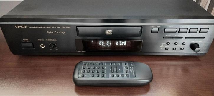 DENON DCD 755AR ALPHA-PROCESSING 2X BURR-BROWN DACS + A.B., Audio, Tv en Foto, Cd-spelers, Zo goed als nieuw, Overige merken, Ophalen of Verzenden
