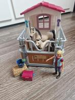 Schleich stal en paarden wasplek, Verzamelen, Speelgoed, Ophalen of Verzenden, Zo goed als nieuw