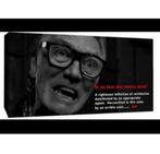 XL groot Canvas 106x56cm SNATCH BRICK TOP QUOTE Nemesis, Nieuw, Ophalen of Verzenden, H, H