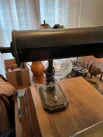 Koperen antieke pianolamp bureaulamp, Ophalen of Verzenden