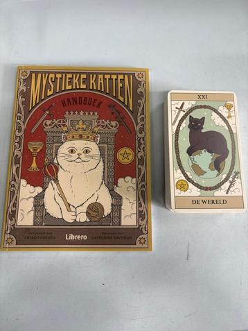 Mystieke katten 78 tarotkaarten en handboek #30411 beschikbaar voor biedingen