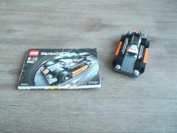 lego racers 8661 carbon star (2006) beschikbaar voor biedingen