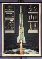 Schoolplaat die Rakete, Ophalen of Verzenden, Overige thema's