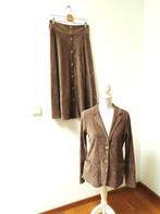 D10 BLAUMAX Herfst! kostuum colbert en rok taupe  M 38/40, Kleding | Dames, Maat 38/40 (M), Kostuum of Pak, Beige, Blaumax