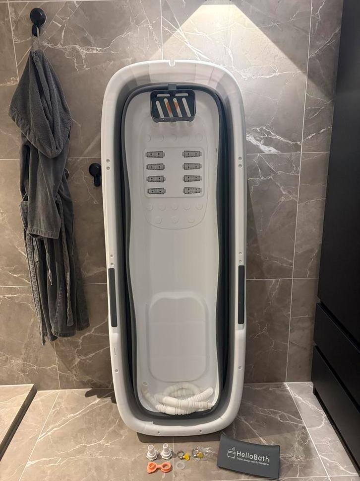 Opklapbaar Bad Goliath XXL - Ideaal voor Kleine Ruimtes!, Huis en Inrichting, Badkamer | Badkamermeubels, Nieuw, Minder dan 100 cm