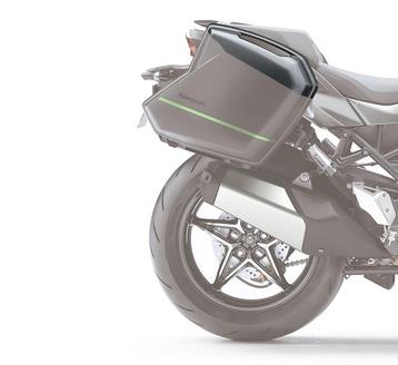 Kawasaki cover zijkoffer Grijs beschikbaar voor biedingen