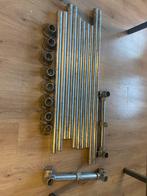 Stijgerbuis frame + eiken planken, Ophalen, 200 cm of meer, Zo goed als nieuw, Eikenhout