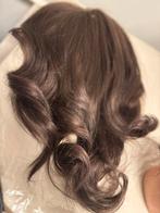 Nieuw haarstuk/topper 100% echt haar, Ophalen of Verzenden, Zo goed als nieuw, Pruik of Haarverlenging