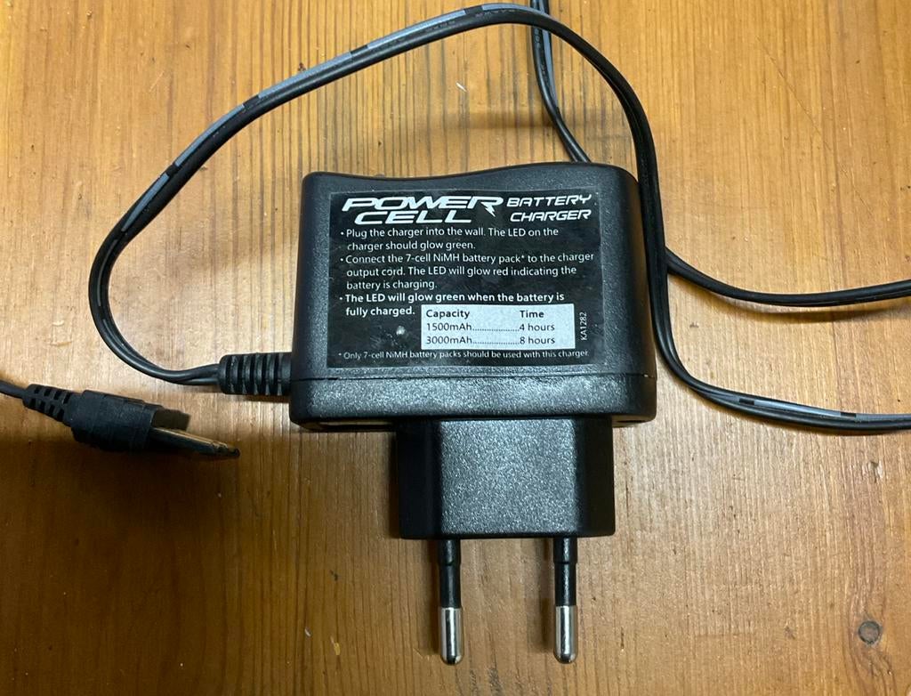 Powercell NiMh 7 cellen accu lader met Traxxas stekker, Ophalen of Verzenden, Zo goed als nieuw