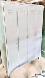 GROTE INDUSTRIËLE RETRO LOCKERKAST, Ophalen, Gebruikt, Industrieel