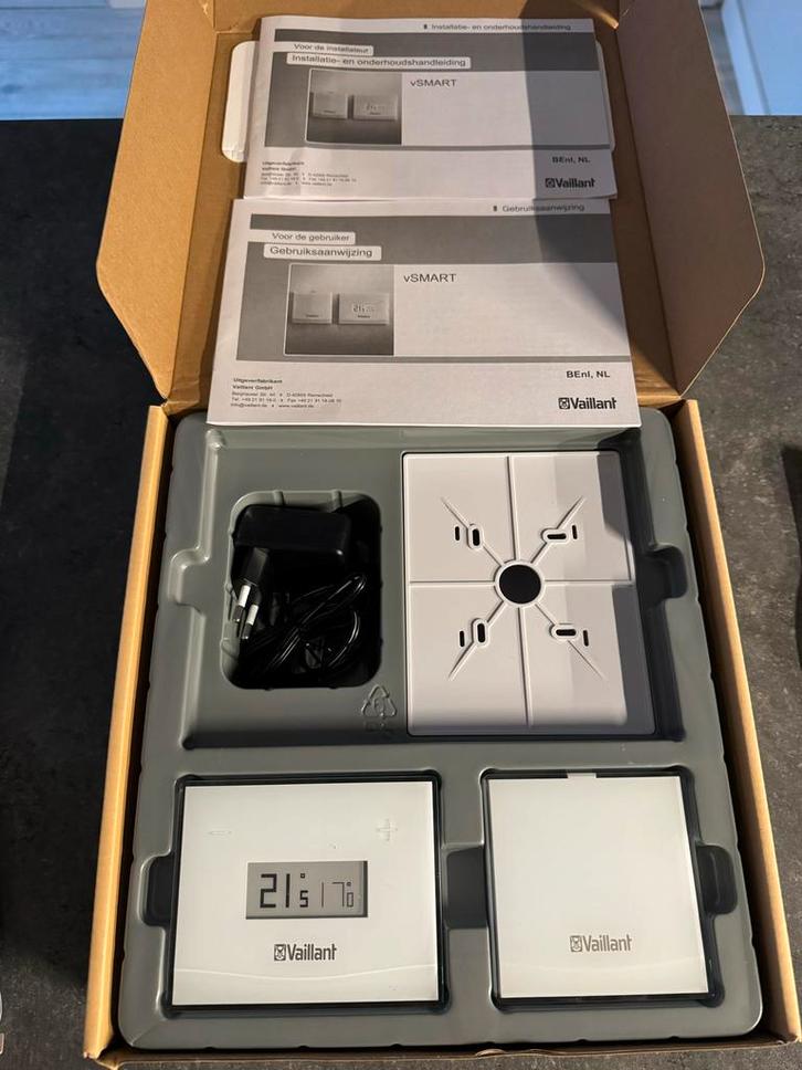 Vaillant vSmart Thermostaat - Nieuwstaat!, Doe-het-zelf en Verbouw, Thermostaten, Nieuw, Slimme thermostaat, Ophalen of Verzenden