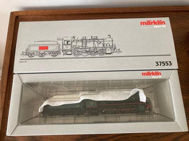 Marklin 37553 ho locomotief nieuwstaat, Hobby en Vrije tijd, Modeltreinen | H0, Nieuw, Locomotief, Wisselstroom, Märklin, Verzenden