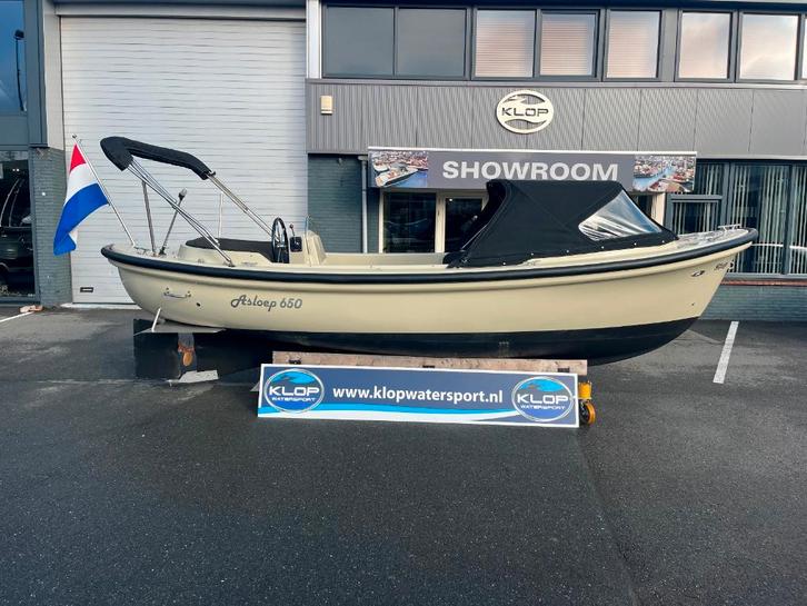 Asloep 650 met Vetus 27 pk bj. 2021 | SHOWAANBIEDING!, Watersport en Boten, Sloepen, Zo goed als nieuw, 10 tot 30 pk, 6 meter of meer