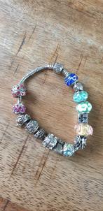 Bedel armband met 15 bedels, Overige merken, Overige materialen, Gebruikt, Ophalen of Verzenden