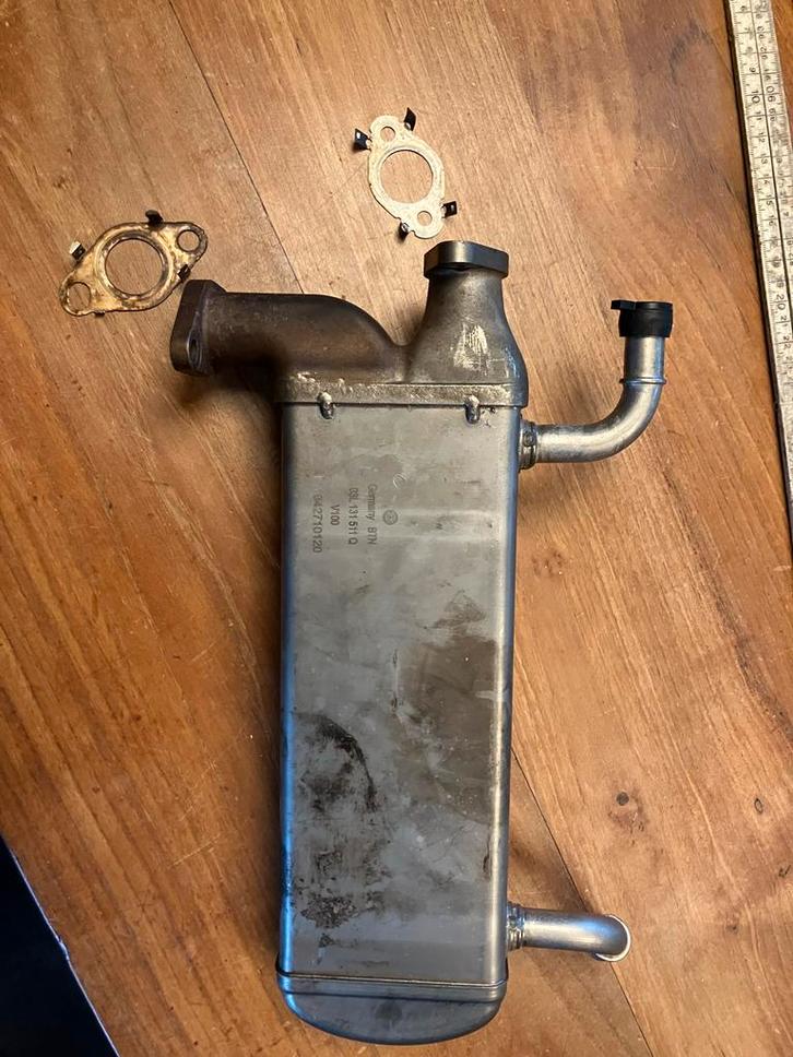 Originele VW EGR Koeler, Auto-onderdelen, Motor en Toebehoren, Volkswagen, Gebruikt, Ophalen of Verzenden