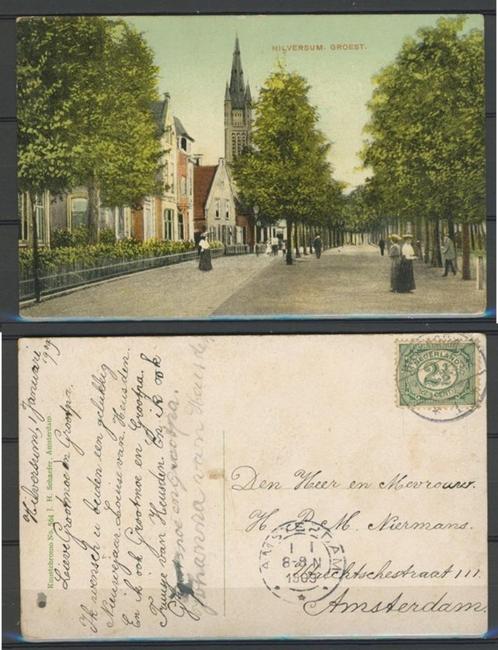 Hilversum 1909 Groest Foto Ansichtkaart 1088g jdu  Voor meer, Verzamelen, Ansichtkaarten | Nederland, Gelopen, Noord-Holland, Voor 1920