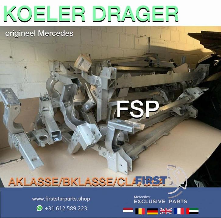 Radiator steun W176 A W246 B W156 GLA W117 CLA Klasse Merced, Auto-onderdelen, Carrosserie en Plaatwerk, Bumper, Mercedes-Benz