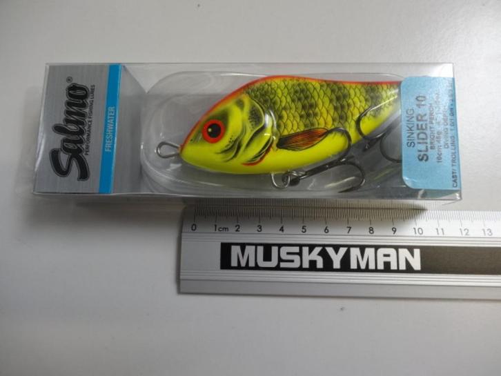 Kunstaas: Salmo Slider 10 Sinking Jerkbaits, Watersport en Boten, Hengelsport | Roofvissen, Nieuw, Overige typen, Verzenden