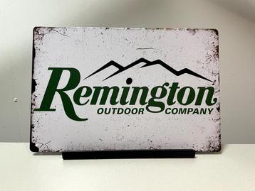 Remington metalen reclamebord (Old Look) beschikbaar voor biedingen