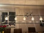 Mooie industriële hanglamp (2 verschillende lampenbollen), Huis en Inrichting, Design, Ophalen of Verzenden, Metaal, Zo goed als nieuw