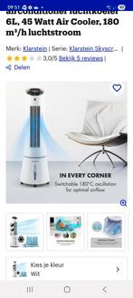 Klarstein luchtcooler. Aircooler 4 in 1., Ophalen, Zo goed als nieuw, Overige
