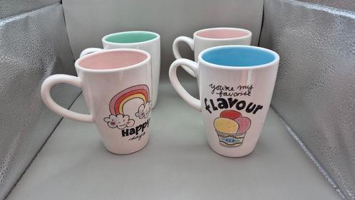 4x Blond Amsterdam XL beker (0,5l), Huis en Inrichting, Keuken | Servies, Nieuw, Kop(pen) en/of Schotel(s), Blond Amsterdam, Aardewerk