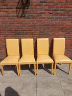 4 Eetkamerstoelen, Ophalen, Gebruikt, Overige kleuren, Vier