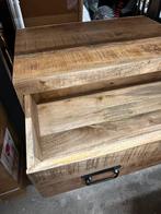 Ladekast Mango met open vak - 80x80x45 - ZWARE kwaliteit, Ophalen, Overige materialen, 1 of 2 laden, Nieuw