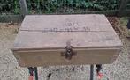 Duitse WO2 houten 10cm granaatkist, leeg., Ophalen, Landmacht, Duitsland, Kist of Geocache