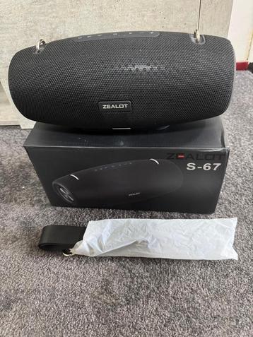 Zealot S-67 Bluetooth Speaker - bijna nieuwe in doos! beschikbaar voor biedingen