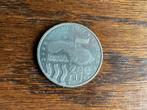 Gedenkpenning  750 jaar stadsrechten Zierikzee 1998, Ophalen of Verzenden, Overige materialen, Nederland