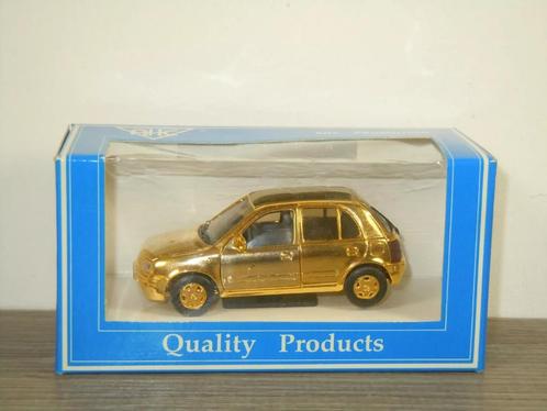 Nissan Micra 5-door - Gold Version - AHC Models 1:43, Hobby en Vrije tijd, Modelauto's | 1:43, Zo goed als nieuw, Auto, Overige merken