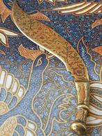 Antieke briefopener uit Engeland van bewerkt koper 24 cm., Antiek en Kunst, Antiek | Koper en Brons, Ophalen of Verzenden, Koper