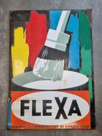 Emaille bord flexa, Ophalen, Gebruikt, Reclamebord