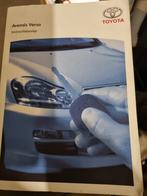 Toyota Avensis Verso Instructieboekje, Ophalen of Verzenden