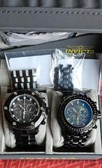 4 nieuwstaat invicta horloges te koop, Ophalen of Verzenden, Zo goed als nieuw, Staal, Overige merken