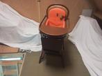 Kinderstoel en box en grenen ledikant en bad, Kinderen en Baby's, Ophalen, Gebruikt