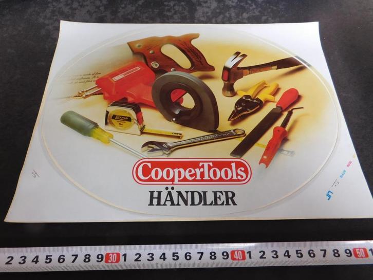 sticker CooperTools Händler *, Verzamelen, Stickers, Zo goed als nieuw, Bedrijf of Vereniging, Ophalen