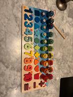 Montessori Leerbord: Cijfers, Kleuren & Vormen, Kinderen en Baby's, Speelgoed | Educatief en Creatief, Ophalen of Verzenden, Zo goed als nieuw