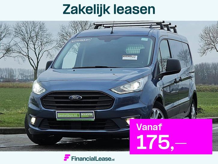 FORD TRANSIT CONNECT l2 automaat 2x schui, Auto's, Bestelauto's, Bedrijf, Lease, Financial lease, ABS, Airconditioning, Centrale vergrendeling