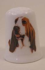 Basset hond op een vingerhoedje, Verzenden, Nieuw, Porselein, Nederland