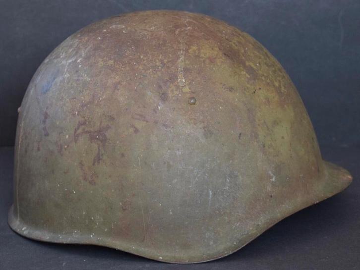 Russische helm 2e W.O.. 1941. + liner Tijd.Aanbieding!, Verzamelen, Militaria | Tweede Wereldoorlog, Helm of Baret, Duitsland