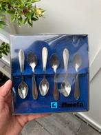 Zes 6 amefa thee lepel lepeltjes theelepels zilver kleur, Ophalen of Verzenden, Zo goed als nieuw, Zilver