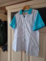 2 Zorgjasjes / Pedicurejasjes - Blauw/Wit, Diversen, Ophalen of Verzenden, Zo goed als nieuw