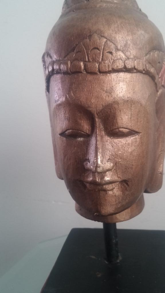 Hout gesneden Garoeda op een standaard., Antiek en Kunst, Kunst | Niet-Westerse kunst, Ophalen of Verzenden