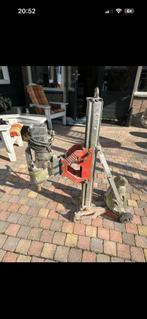 Adamas Boorstatief & Cardi Diamant Boormachine, Ophalen of Verzenden, Gebruikt