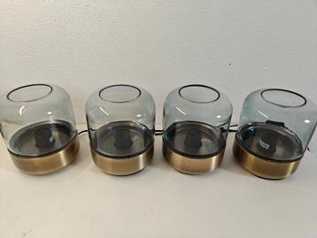 Olielamp / Tafellamp 4 stuks beschikbaar voor biedingen