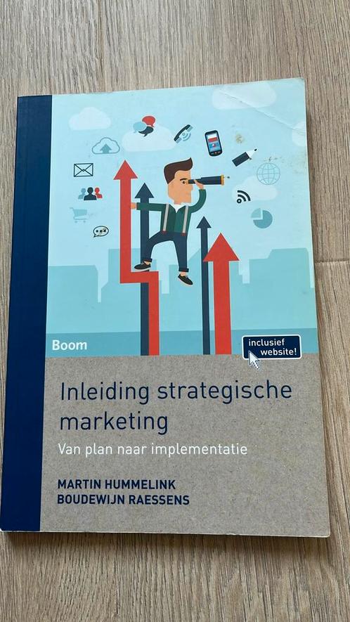 Martin Hummelink - Inleiding strategische marketing, Boeken, Economie, Management en Marketing, Zo goed als nieuw, Management