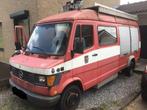 Brandweerbus 407D camper, Caravans en Kamperen, Campers, Audio installatie, Reservewiel, Tot en met 2, Mercedes-Benz